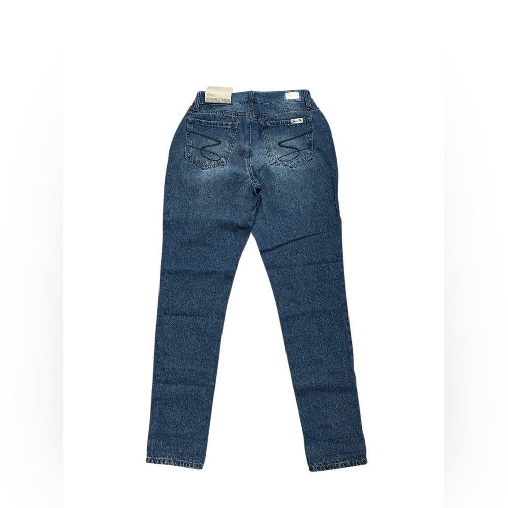 NEW Seven7 vintage mom jeans high rise - Picture 3 of 5